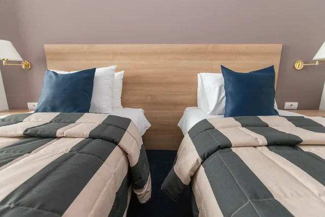 غرفة اقتصادية بسريرين منفصلين، New City Hotel and Restaurant Nis 2/3