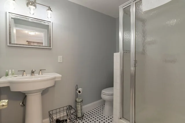 غرفة سوبيريور بسرير كوين بحمام خاص، The Inn at Ocean Grove 3/4
