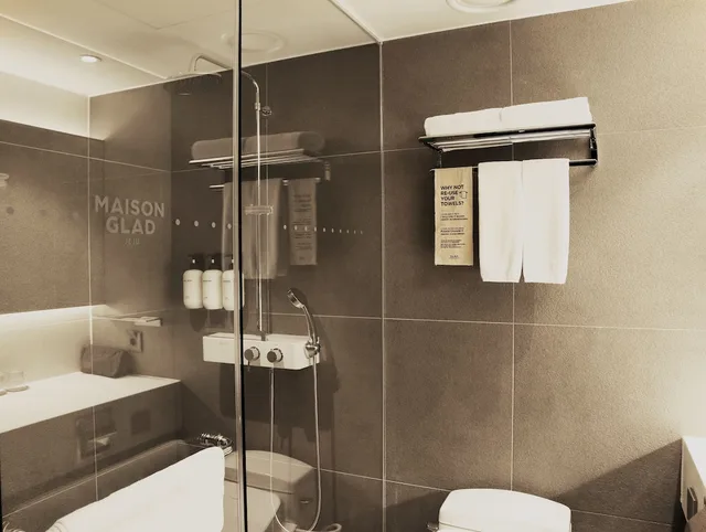 غرفة بريميوم بسرير مزدوج وسرير فردي، Maison Glad Jeju 9/9