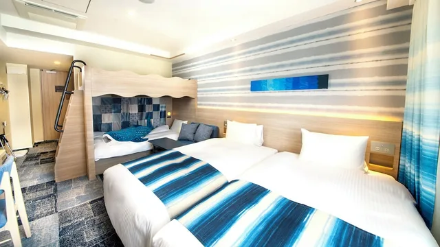 Family, Twin Beds, Bunk Bed, Hotel Torifito Naha Asahibashi 4/10