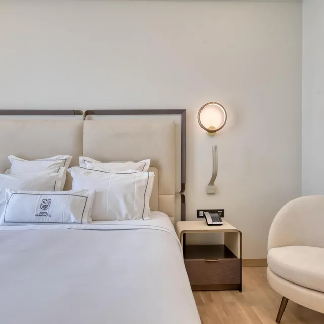 غرفة ديلوكس بسرير مزدوج بإطلالة على المدينة، Grand Hotel Kalamata 4/5