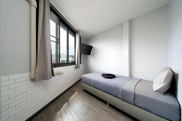 غرفة مفردة بحمام مشترك، Oh Bangkok Hostel 1/1