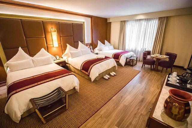 غرفة ديلوكس ثلاثية بسريرين مزدوجين بإطلالة على الحديقة، SUMAQ MACHU PICCHU HOTEL 2/4
