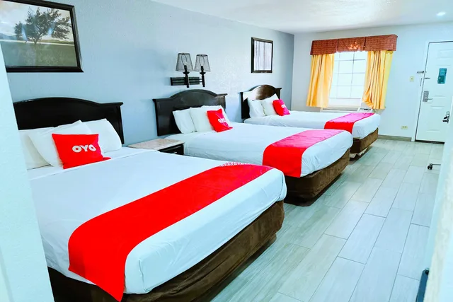 غرفة بسريرين كوين، Three Rivers Executive Inn & Suites By OYO 2/7