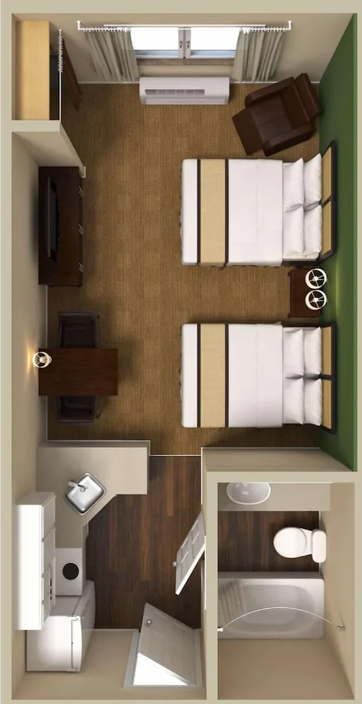 استوديو بسرير كينج، Extended Stay America Washington D C Herndon Dulles 4/4
