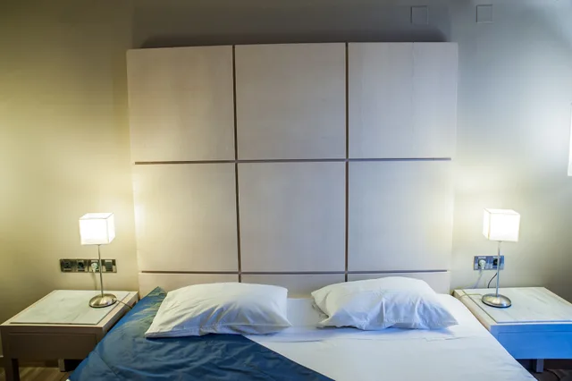 غرفة بسرير مزدوج بإطلالة على البحر، Plaza Hotel 2/7