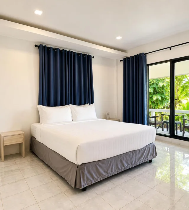 كوخ بإطلالة على الحديقة، Sunset Beach Villas 1/1