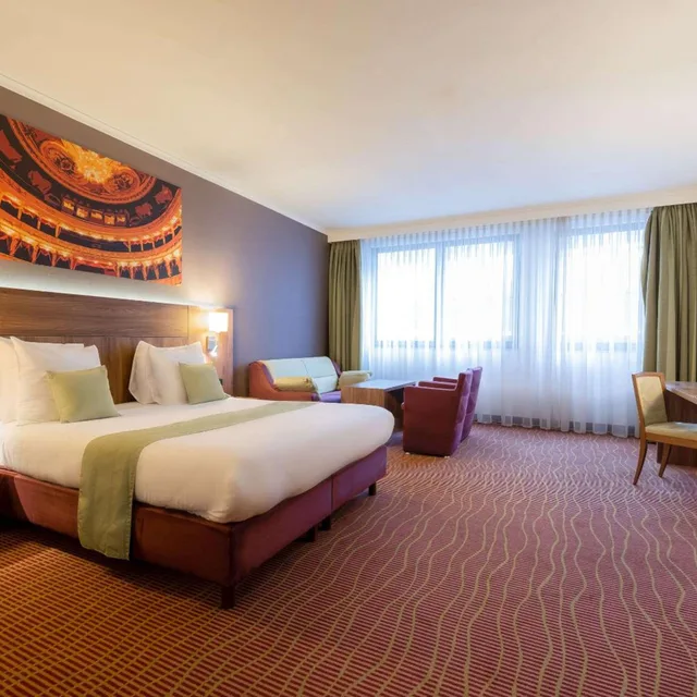 غرفة تنفيذية بسرير كوين، Hotel Opera Antwerpen Centrum 1/8
