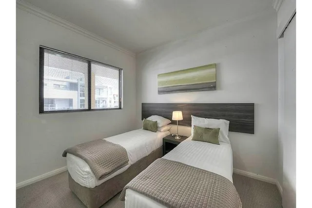 غرفة بسريرين كوين بغرفتي نوم بإطلالة، Dolphin Quay Apartments 4/7