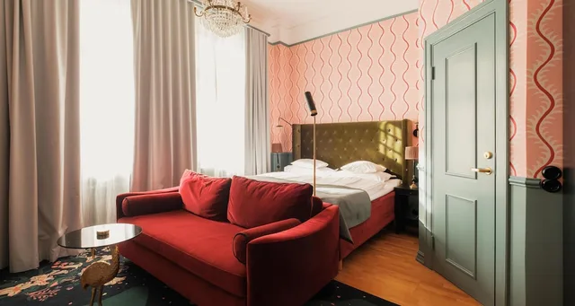 غرفة ديلوكس بسرير كوين، Hotel Kung Carl, Worldhotels Crafted 4/8