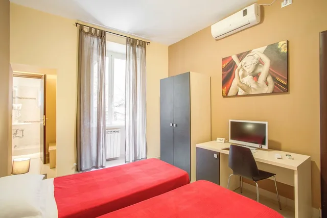 City, Twin Beds، Hotel Mosaic Central Rome 2/5