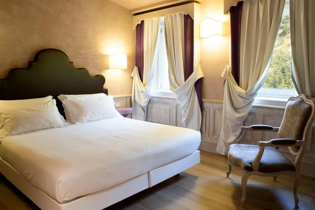 غرفة ديلوكس بسرير مزدوج بإطلالة على البحر، Villa Lattanzi 3/10