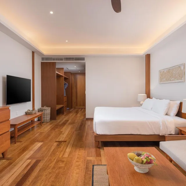 غرفة بسرير مزدوج بإطلالة على المسبح، Khaolak Paradise Resort 7/10