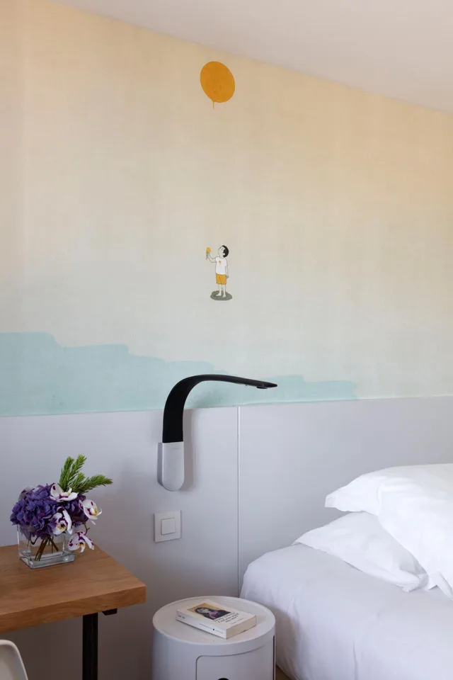 غرفة سوبيريور بإطلالة جزئية على البحر، Hotel Alcyon 4/6