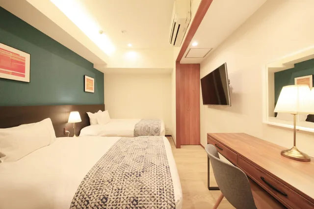 Semi Room, Premium, Family, 4 Semi Double Beds, with Extra Bed، Centurion Hotel Residential Akasaka Station 1/1