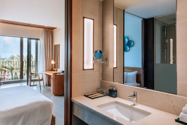 غرفة ديلوكس بسريرين منفصلين بإطلالة على المسبح، Dusit Princess Moonrise Beach Resort 2/2