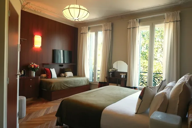 غرفة تنفيذية بسرير كوين وسرير فردي، HOTEL D'ARGENSON 2/6