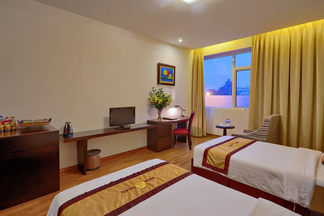 غرفة سوبيريور بسرير مزدوج أو سريرين منفصلين، Hoang Son Peace Hotel 5/9