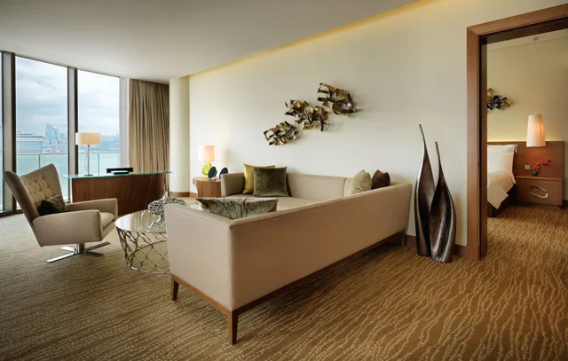 جناح بسرير كينج بإطلالة على البحر بغرفة نوم واحدة، Jw Marriott Absheron Baku 7/10