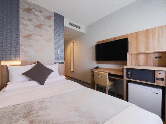 غرفة قياسية بسرير نصف مزدوج للمدخنين، Art Hotel Aomori 1/1