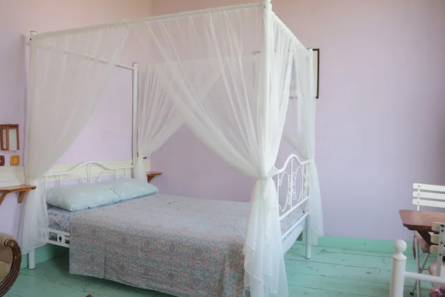 غرفة قياسية بسرير مزدوج وسرير فردي بإطلالة على الحديقة، Lotus Garden Hostel 3/5