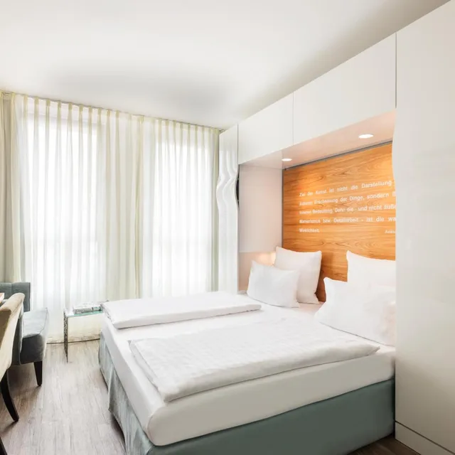 Courtyard, Comfort, Double Bed، Art Hotel City Leipzig 4/10