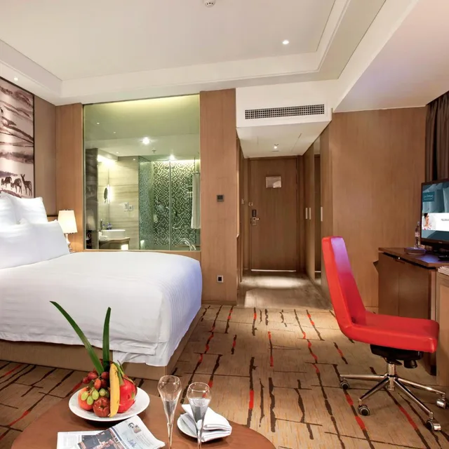غرفة تنفيذية بسرير مزدوج أو سريرين منفصلين، Pullman Xiamen Powerlong 10/10