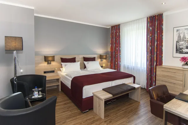 غرفة ديلوكس بسرير مزدوج، Hotel An der Philharmonie 6/10