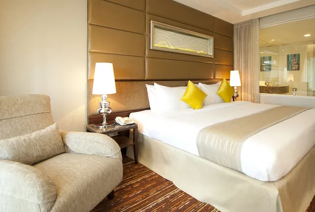 غرفة ديلوكس بسريرين منفصلين بحوض جاكوزي، Intimate Hotel 1/5