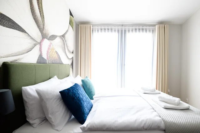استوديو بسرير كوين، Aparthotel Inspire Miodova Residence 4/5