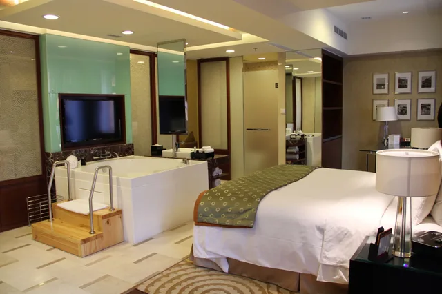 شقة بسرير كينج بغرفة نوم واحدة، The Imperial Mansion, Beijing Marriott Executive Apartments 4/5