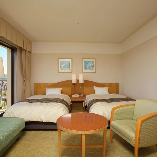 غرفة سوبيريور بسريرين منفصلين بشرفة، The Celecton Premier Kobe Sanda Hotel 1/5