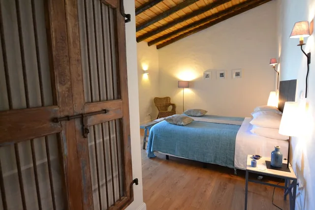غرفة بسرير مزدوج أو سريرين منفصلين، Casa Dos Castelejos 1/6