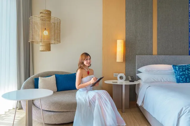 غرفة بسريرين منفصلين، Renaissance Pattaya Resort Spa 10/14