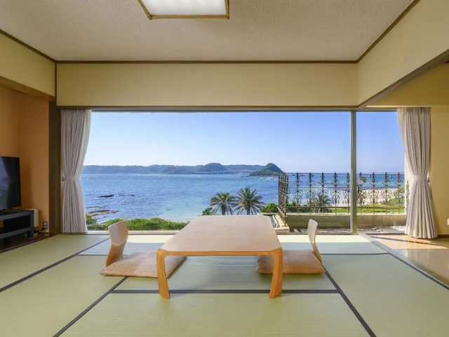 غرفة يابانية بأرضية تاتامي، Hotel Nishi-Nagato Resort 1/1