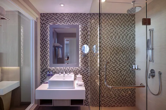 غرفة ديلوكس بإطلالة على المسبح، Grand Mercure Bandung Setiabudi 7/9