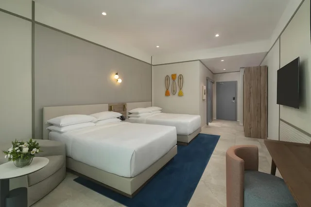 غرفة ديلوكس بسريرين مزدوجين في طابق مرتفع، Hyatt Centric Santo Domingo 2/6