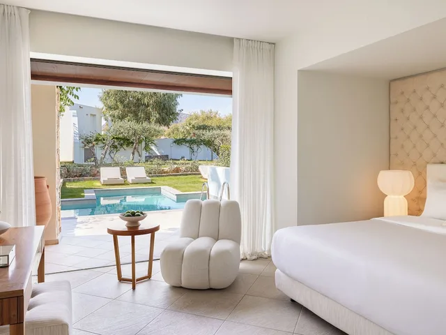 2 Bedrooms, Swim Up, Suite, 2 King Beds، Amirandes, A Resort to Live 5/5