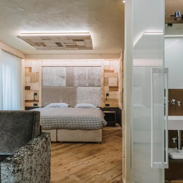 جناح بإطلالة على الجبل، HOTEL CHALET PINETA 2/10
