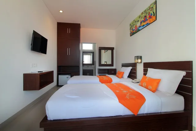 فيلا بسريرين مزدوجين بغرفتي نوم بمسبح خاص، Lotus Tirta Seminyak 2/3