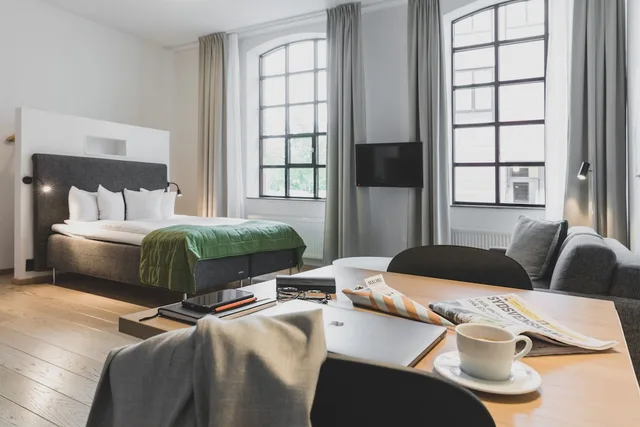 استوديو بسرير مزدوج مع أريكة، The More Hotel Lund 2/3