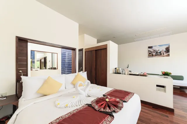 غرفة ديلوكس بسرير كينج، Luang Prabang View Hotel 1/6