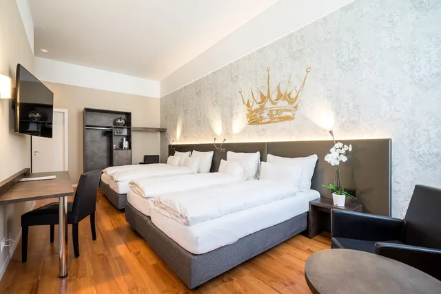 غرفة رباعية، Altstadt Hotel Krone Apartments Luzern 2/8