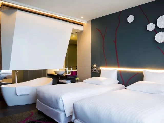 غرفة ديلوكس بسريرين منفصلين، Pullman Saigon Centre 1/10