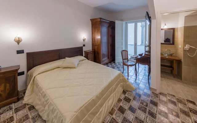غرفة بسرير مزدوج أو سريرين منفصلين، Palazzo Cestari Hotel 1/10