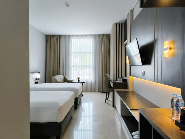 غرفة بريميير بسريرين منفصلين، Rylich Panorama Hotel 3/4