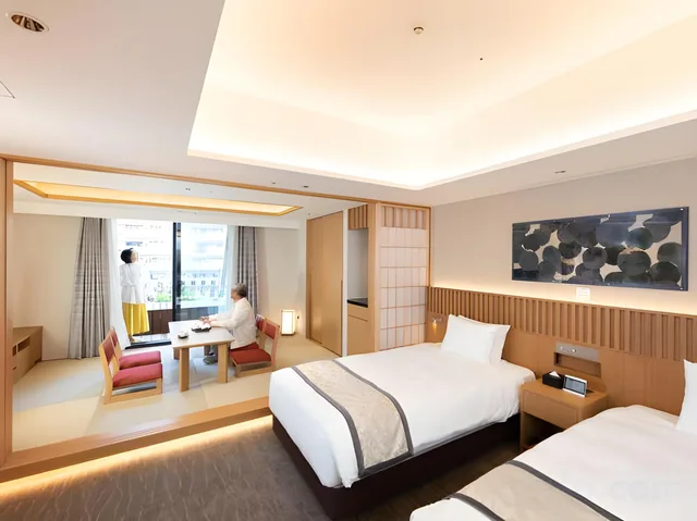 Semi Room, 2 Bedrooms, Japanese Western, 2 Semi Double Beds، Tokyo East Side Hotel KAIE 1/2