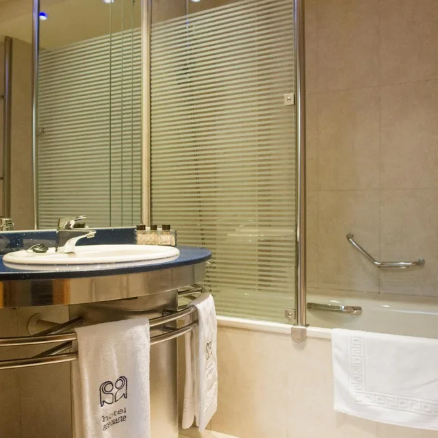غرفة بسرير مزدوج أو سريرين منفصلين، Hotel Aretxarte 10/10