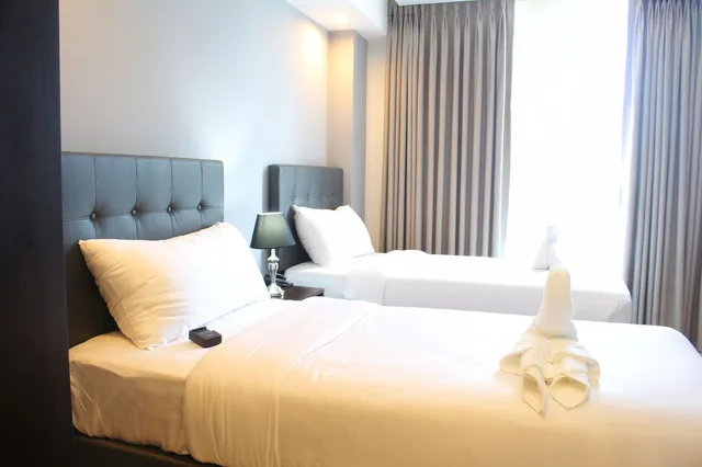 غرفة ديلوكس بسريرين منفصلين، The Pacifico Boutique Hotel 5/9