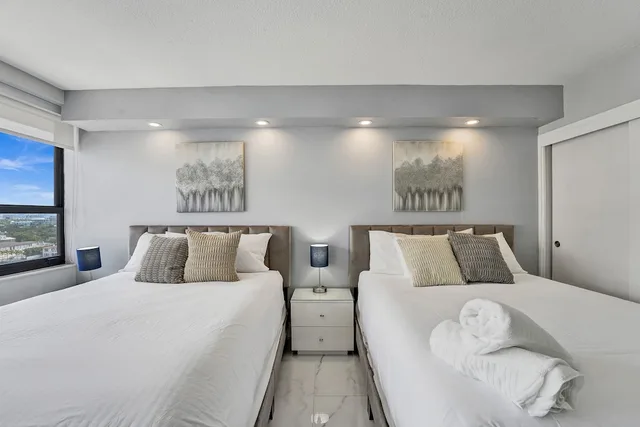 Beach, 2 Queen and 2 Double Beds, Ocean Front, Sofa, The Alexander All Suite Oceanfront Resort 1/4